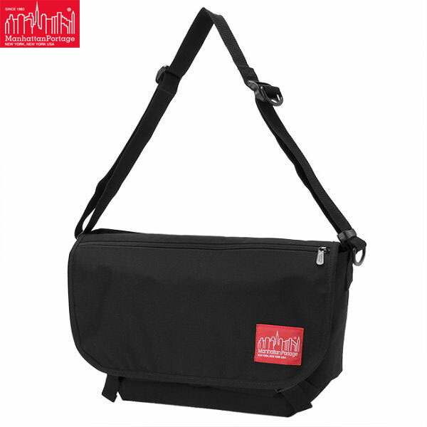 マンハッタンポーテージ Manhattan Portage ショルダーバッグ メッセンジャーバッグ ユニセックス Quick-Release Messenger Bag MP1642 Black MP1642BLK