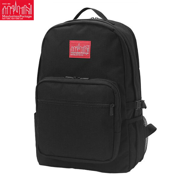 マンハッタンポーテージ Manhattan Portage リュックサック バックパック 通学 通勤 ユニセックス レディース メンズ Townsend Backpack MP2236 Black MP2236BLK|ギーク