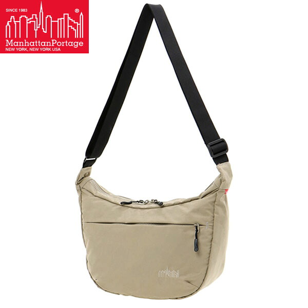 マンハッタンポーテージ ショルダーバッグ Manhattan Portage Duet Shoulder Bag Nylon Tussah Quill Beige ナイロンタッサー 旅行 トラベル MP2409TSBEG