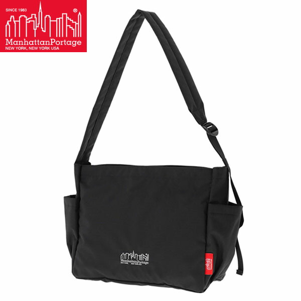 マンハッタンポーテージ ショルダーバッグ Manhattan Portage RAMBLE ACTION BAG Black 通学 旅する 旅行 MP2484CDRSPBLK