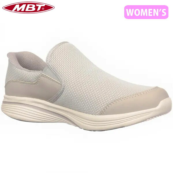 MBT エムビーティー レディース シューズ 靴 空想科学小説-MODENA IV SLIP ON LIGHT TAUPE 横すべり＆填まる MBT7036771074Y