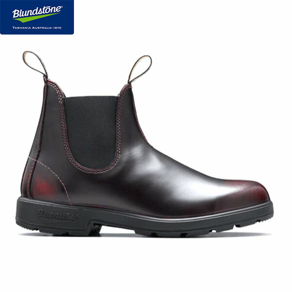 ブランドストーン Blundstone サイドゴアブーツ ORIGINALS BRUSH OFF ボルドーブラッシュ メンズ レディース ユニセックス ショートブーツ チェルシーブーツ BS2412772｜ギーク