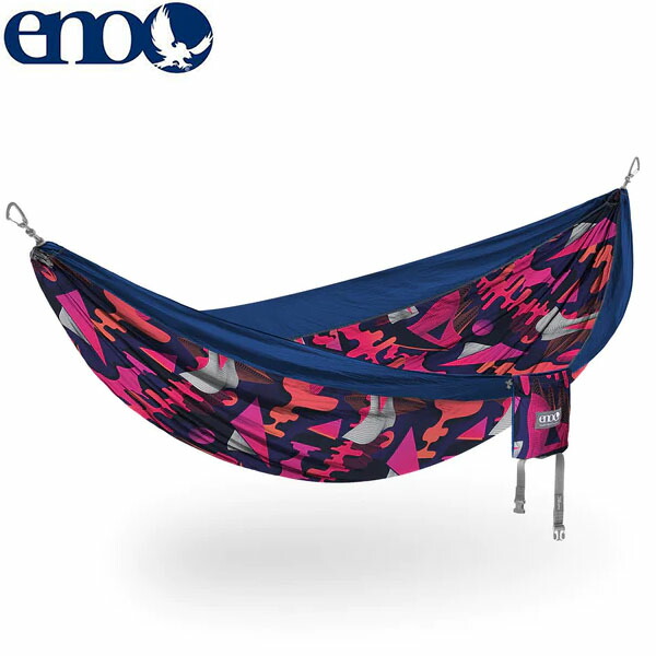 【楽天市場】イーノ ENO ハンモック 1人用 2人用 DoubleNest Hammock Prints Synthwave