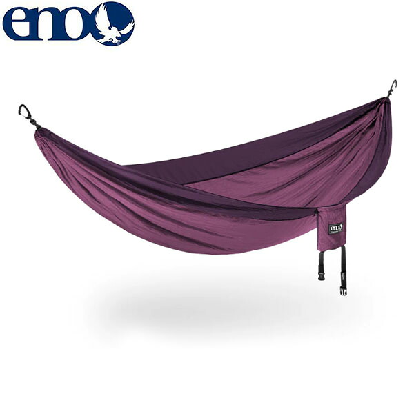 イーノ ENO ハンモック 1人用 2人用 SingleNest Hammock Berry/Plum キャンプ アウトドア ENO0811201019964