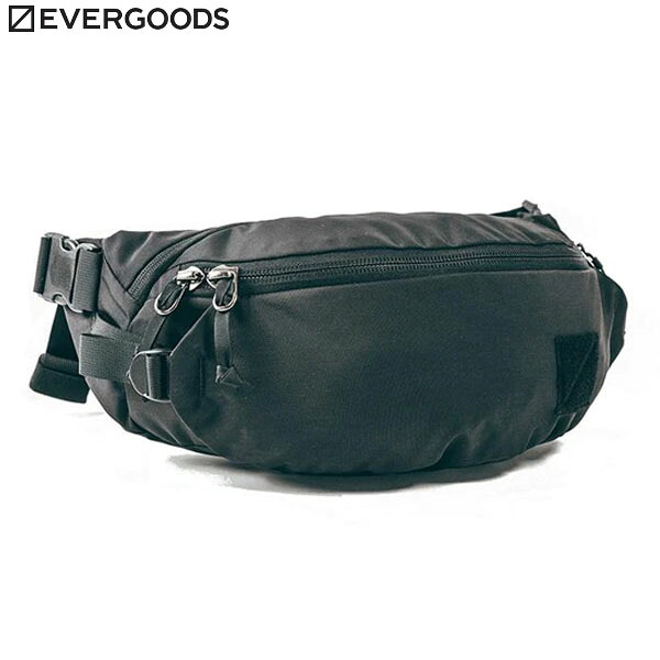 エバーグッズ EVERGOODS 酉の方角合切袋 上半身御徒面子 マウンテンヒップパック MOUNTAIN HIP PACK 3.5 Black MHP3.5 eg11003a EVE0860002553450 男女兼用バッグ-バッグ