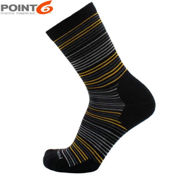 楽天市場】ポイントシックス Point6 Topo Ultra Light 3/4 Crew Black