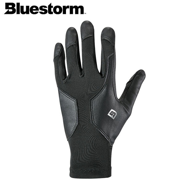 ブルーストーム BLUESTORM フィッシンググローブ 手袋 フルフィンガーグローブ Black BSJ-SGB1 グリップ 釣り小物 高階救命器具 BLUBSJSGB1BLK