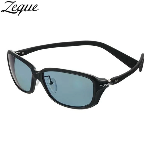 Zeque ゼクー 偏光サングラス F-2301 ティーダ-X #マットブラック/ブラック MB TALEX タレックス ジールオプティクス ZEAL OPTICS GLE4580274177364|ギーク