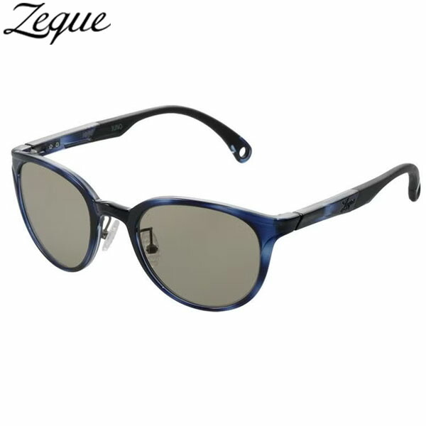 Zeque ゼクー 偏光黒眼鏡 F-1854 ジュノ #青色デミ TVS TALEX タレックス ジールオプティクス ZEAL OPTICS GLE4580274177579 偏光サングラス-フィッシング