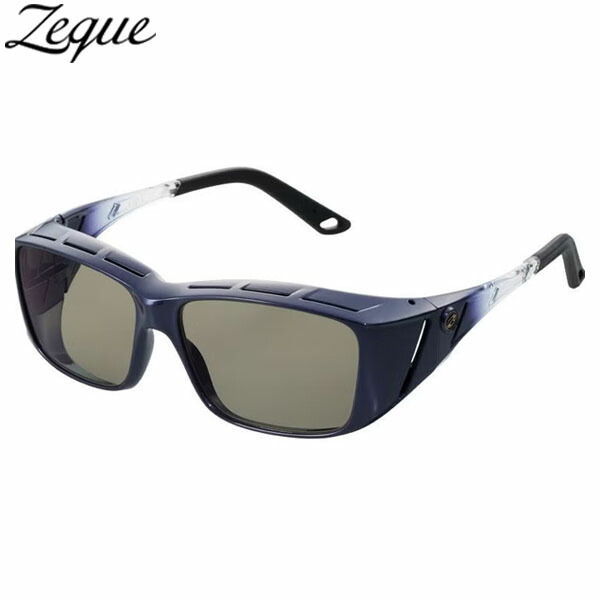 Zeque ゼクー 偏光黒眼鏡 F-2113 オーパ #ダークネイビーグラデーション TVS TALEX タレックス ジールオプティクス ZEAL OPTICS GLE4580274177654 偏光サングラス-フィッシング