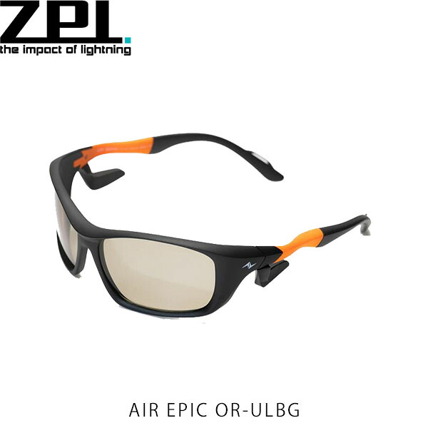 ZPI 偏光サングラス 偏光グラス AIR EPIC エアーエピック オレンジ&times;ウルトラライトブラウングレー ZPI4580168537755｜ギーク