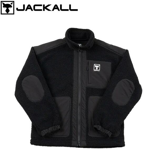 ジャッカル ウィンドブロックフリースジャケット 黒いこと JACKALL JA-A001 JAC018