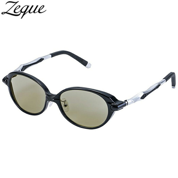 ゼクー ベル ブラック/シルバー ライトスポーツ Zeque F-2085 Belle ジールオプティクス ZEAL OPTICS GLE4580274175827