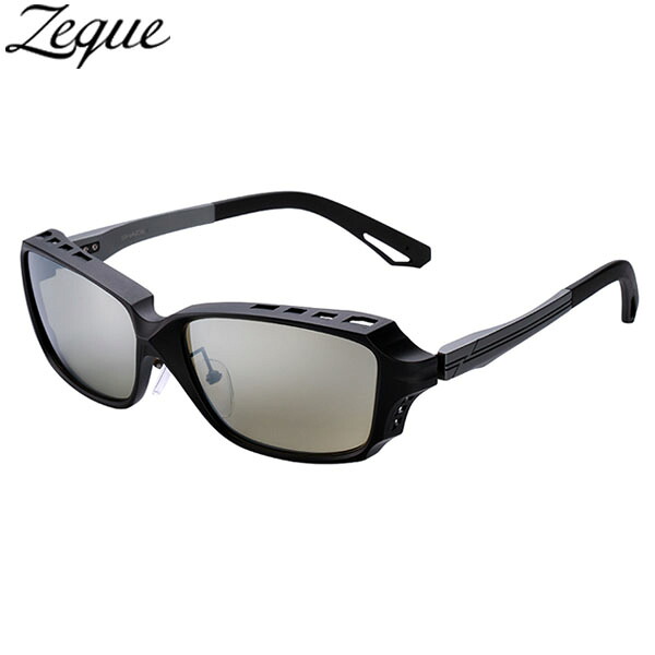 ゼクー Zeque 偏光黒眼鏡 日よけ SHADE 引っ敷き黒いこと/鉄砲金属元素 TRUEVIEW SPORTS/ SILVER MIRROR F-2240 6曲線状の形 ジールオプティクス GLE4580274176985 スポーツ・アウトドア-フィッシング-ウェア・アクセサリー