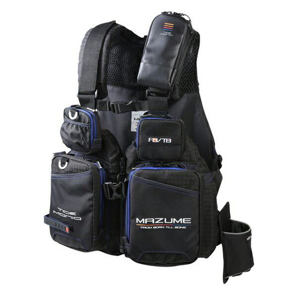 楽天市場】マズメ MZLJ-771 コアライフジャケット ブラック 救命胴衣