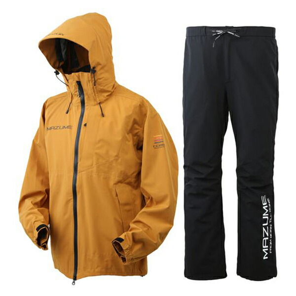 楽天市場】マズメ MZRS-820 コアレインスーツ ブルー レインウェア