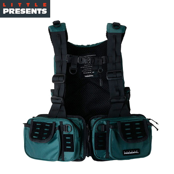 リトルプレゼンツ LITTLE PRESENTS フィッシングベスト バックパックTCベスト V-29 ティール フィッシング用品 フィッシングギア LTPV29TL