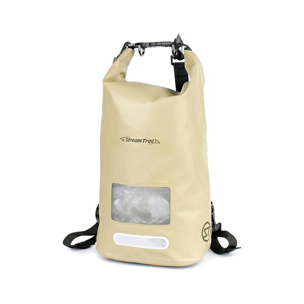 ストリームトレイル ドライキューブ10L バッグ 防水 StreamTrail DryCube10L Sand STR4542870659668｜ギーク