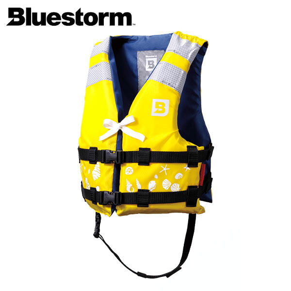 BLUESTORM ブルーストーム 固型式ライフジャケット 幼児用 ヒューペ Yellow 国土交通省型式承認品 小児用 Type A BSJ-212Y 高階救命器具 BLUBSJ212YYEL