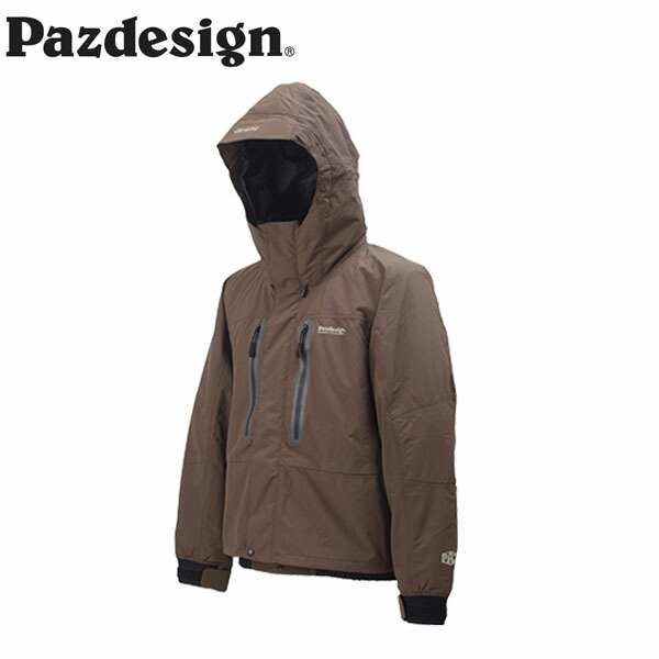 パズデザイン Pazdesign PBR-045 BS ウェーディングウォームジャケットV 赤銅色 WADING WARM JACKET V PAZPBR045BRN