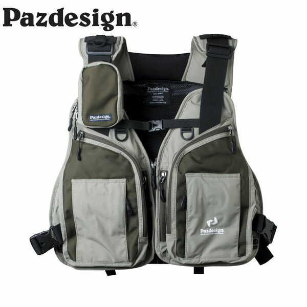 Pazdesign フィッシングベスト オリーブ　新品　再お値下げしました Pazdesign フィッシングベスト オリーブ 新品 再お値下げしま
