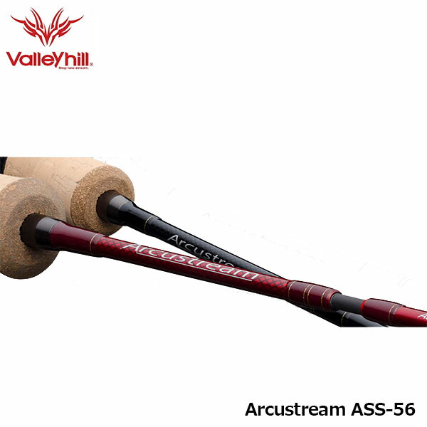 楽天市場】バレーヒル アークストリーム ASC-38 ベイトロッド : エビス