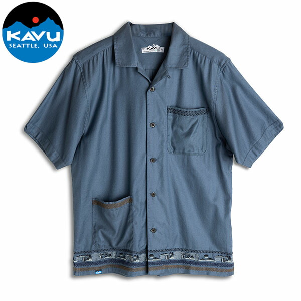カブー KAVU メンズ 半袖プルオーバー ベイ砂浜 ストーミーウェザー  Z-KAV19811574042 トップス-カジュアルシャツ-メンズファッション