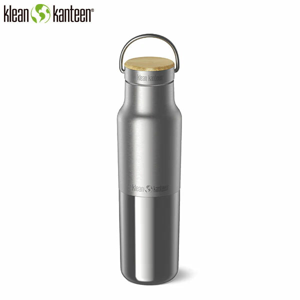 クリーンカンティーン Klean Kanteen 水筒 タンブラー クラシック バンブー 12oz（355ml）ブラッシュドステンレス Z-KLE19322170481012