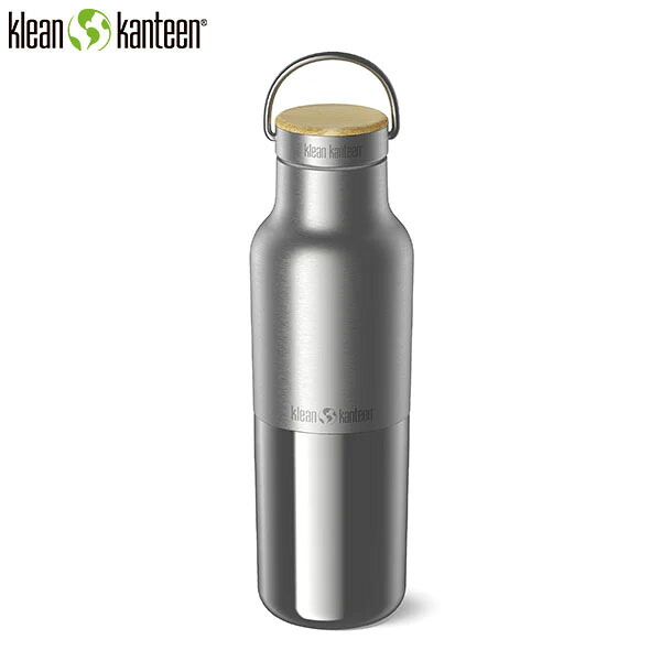 クリーンカンティーン Klean Kanteen 水筒 タンブラー クラシック バンブー 16oz（473ml）ブラッシュドステンレス Z-KLE19322171488016