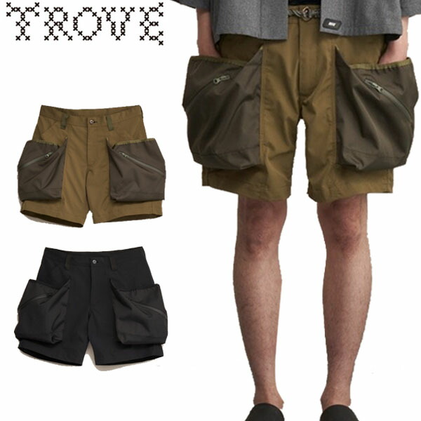 楽天市場】TROVE x 岡部文彦 BIG POCKET SHORTS Ver:12 ( TYPE ACTIVE