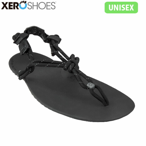 ゼロシューズ XEROSHOES メンズ レディース サンダル ジェネシス ブラック シンプル ベアフット アウトドア Z-XERGENBLK