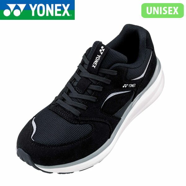 ヨネックス YONEX ウォーキングシューズ スニーカー メンズ レディース パワークッション123 ブラック 衝撃吸収 ユニセックス Z-YONSHW123007