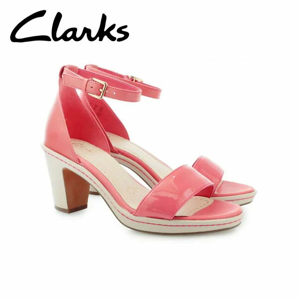 開店記念セール Clarks クラークス シューズ レディース Dulcie Molly Coral Combi Cla Fucoa Cl