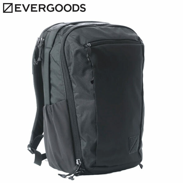 エバーグッズ EVERGOODS リュック バックパック シビックトラベルバッグ CIVIC TRAVEL BAG 20L Solution Dyed Black eg13019c 旅行 EVE0850041833835