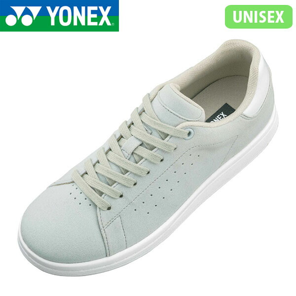 ヨネックス YONEX 男女兼用 メンズ レディース パワークッション121 ライトグレー スニーカー 軽量 衝撃吸収 抗菌防臭 ウォーキング YONSHW121148