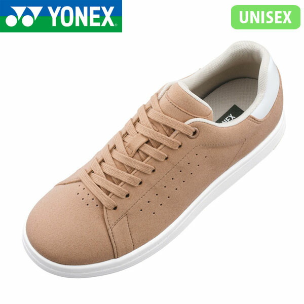 ヨネックス YONEX 男女兼用 メンズ レディース パワークッション121 サンドベージュ スニーカー 軽量 衝撃吸収 抗菌防臭 ウォーキング YONSHW121194