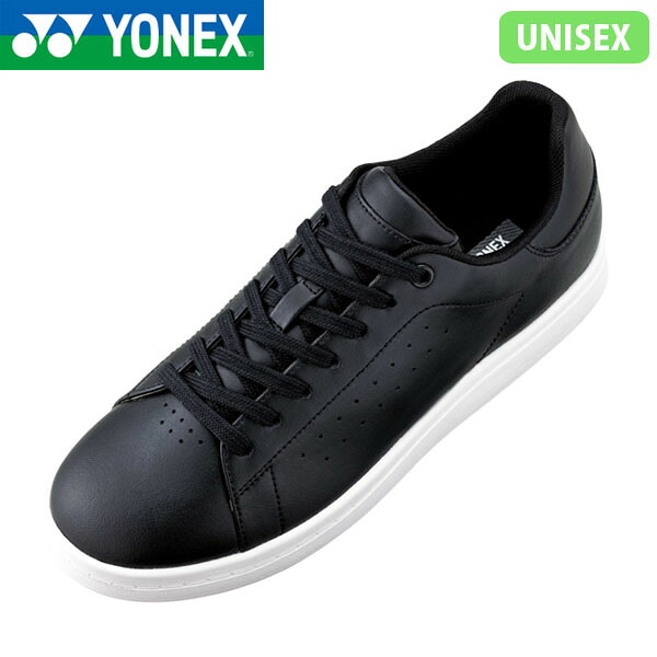 ヨネックス YONEX 男女兼用 メンズ レディース パワークッション121 ブラック/ホワイト スニーカー 軽量 衝撃吸収 抗菌防臭 ウォーキング YONSHW121245