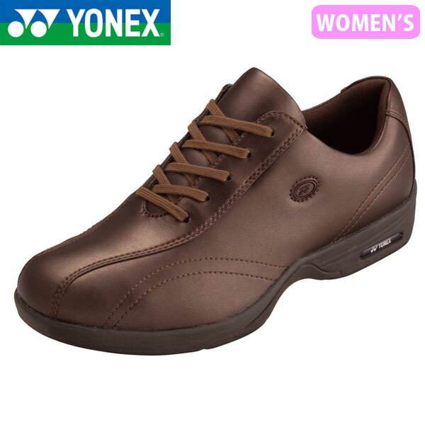 ヨネックス YONEX レディース パワークッションL30 ブロンズ ウォーキングシューズ スニーカー 軽量 衝撃吸収 滑りにくい 雪 撥水 YONSHWL30S2186