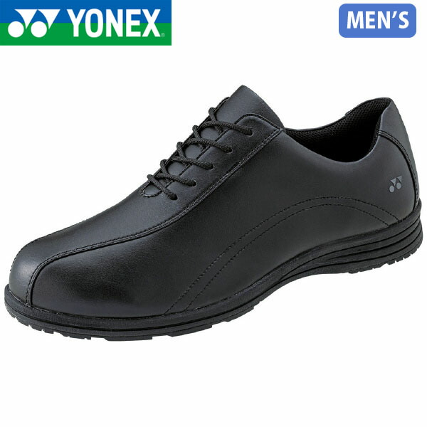 ヨネックス YONEX メンズ パワークッションM118W ブラック ウォーキングシューズ スニーカー 軽量 衝撃吸収 撥水 滑りにくい 全天候 雨 YONSHWM118W007