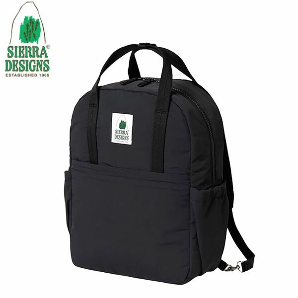 シエラデザインズ SIERRA DESIGNS リュック バックパック ザック 60/40 2 WAY DAYPACK ブラック ユニセックス 男女兼用 PC収納 ビジネス 通勤 通学 SERS2503BLACK｜ギーク