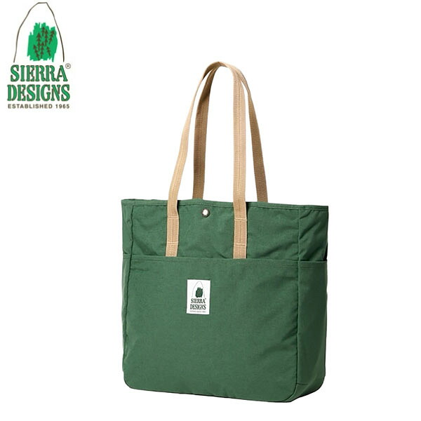 シエラデザインズ SIERRA DESIGNS トートバッグ CLASSIC TOTE BAG グリーン ユニセックス 男女兼用 通勤 通学 ビジネス SERS2510GREEN|ギーク