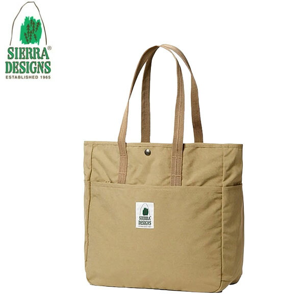 シエラデザインズ SIERRA DESIGNS トートバッグ CLASSIC TOTE BAG ブイタン ユニセックス 男女兼用 通勤 通学 ビジネス SERS2510VTAN|ギーク