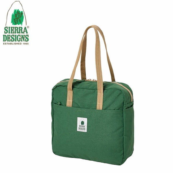シエラデザインズ SIERRA DESIGNS トートバッグ CLASSIC ZIP TOTE BAG グリーン ユニセックス 男女兼用 通勤 通学 ビジネス SERS2511GREEN