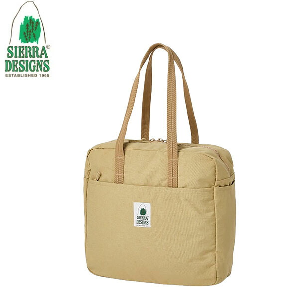 シエラデザインズ SIERRA DESIGNS トートバッグ CLASSIC ZIP TOTE BAG ブイタン ユニセックス 男女兼用 通勤 通学 ビジネス SERS2511VTAN