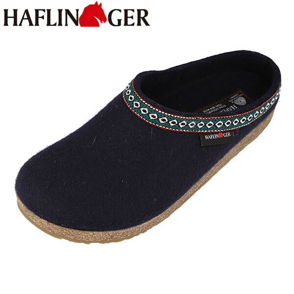 ハフリンガー HAFLINGER メンズ レディース ルームシューズ スリッパ フランツル マリン ウール 暖かい 保温 HAFHL71100107587 10,419円