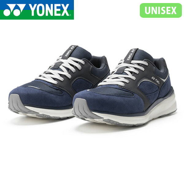 ヨネックス YONEX ユニ一発やる メンズ レディース シューズ 力強さ座布団123 ネイビーブルー YONSHW123019