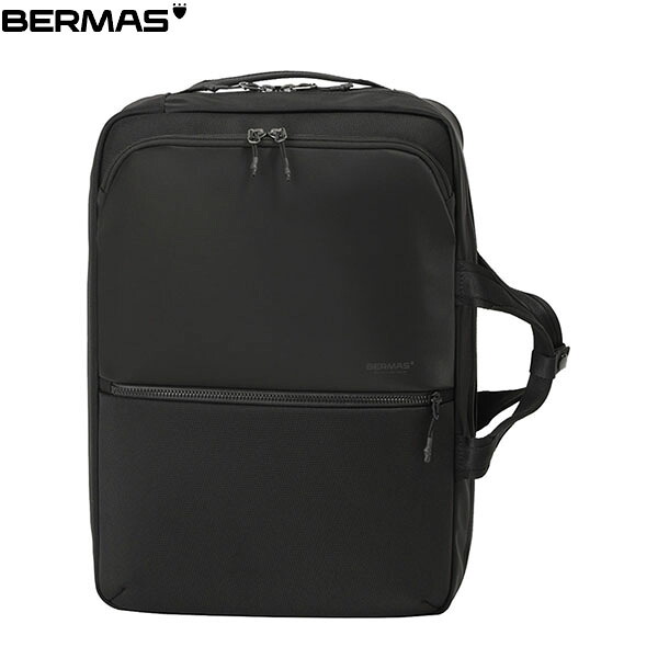 バーマス BERMAS ビジネスバッグ リュック バックパック CITYSCAPE オーバーナイター2WAYリュック ブラック PC収納 軽量 BER6069410|ギーク
