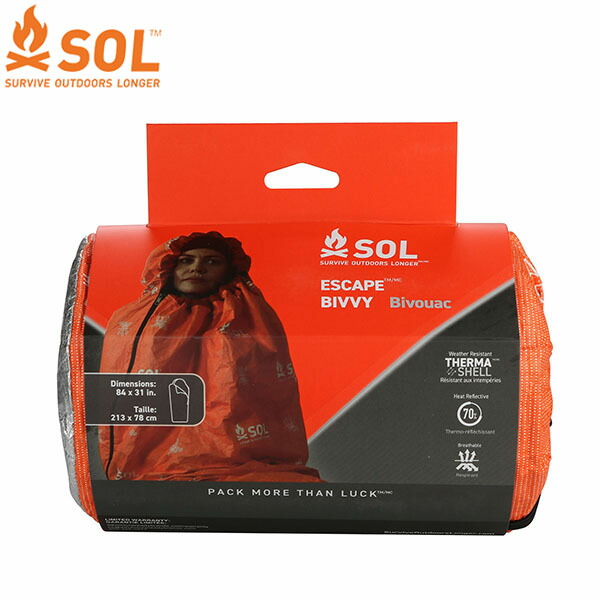 エスオーエル SOL エマージェンシーシュラフ ニューエスケープヴィヴィ OR 14089 防災グッズ 生き残ること歯車 SOL14089