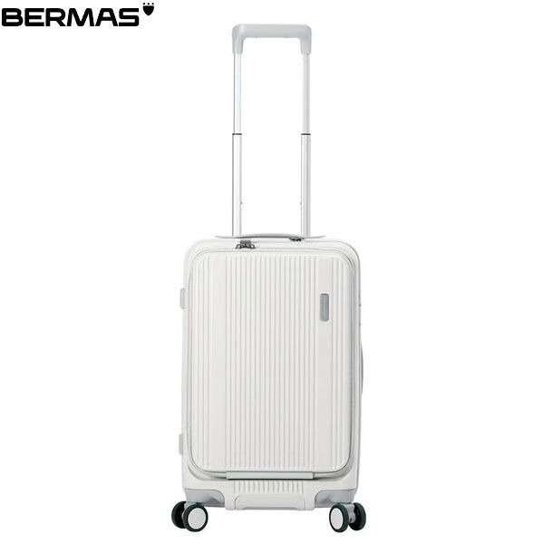 赤ちょうちん集合体 BERMAS 持ちはこび入れもの 旅行バッグ 静音キャスター BM Travel Smart FO50糎 37L 象牙色白いこと 旅行 心地好い 出張 旅する 森閑とした BER6055042