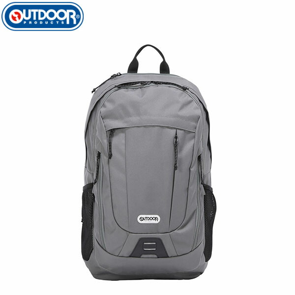 アウトドアプロダクツ OUTDOORPRODUCTS リュック バックパック OD ギアデイパック23L グレー ユニセックス カジュアル 日常 通勤 通学 拡張機能 OUT6260812